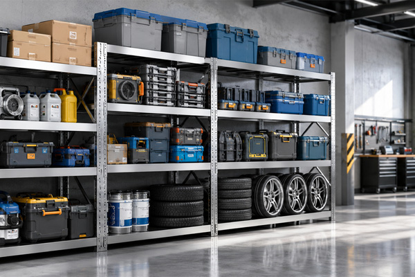 Different types of industrial racking